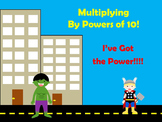 Multiplying Decimals By The Power of 10s! Superhero Style!