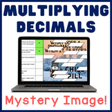 Multiplying Decimals | Christmas Snowman | Digital Math My