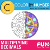 Multiplying Decimals Color by Number