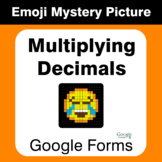 Multiplying Decimals - EMOJI Mystery Picture - Google Forms