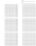 Multiplying Decimals Hundredths Grid