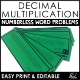 Multiplying Decimals Multi Step Word Problems | Numberless