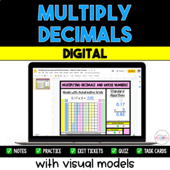 Preview of Multiply Decimals - Digital
