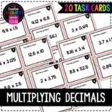 Multiplying Decimals Task Cards + Google Slides™ version