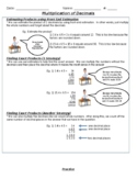Multiplying Decimals Worksheet- Grade 7 Math Makes Sense