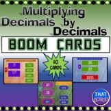 Multiplying Decimals by Decimals Practice Boom Cards