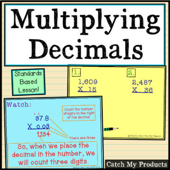 Preview of Multiplying Decimals by Decimals in Google Forms