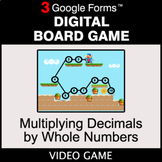 Multiplying Decimals by Whole Numbers - Digital Board Game