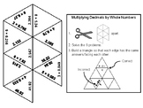 Multiplying Decimals by Whole Numbers Game: Math Tarsia Puzzle