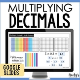 Multiplying Decimals by Whole Numbers Using Models