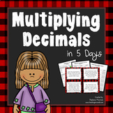 Multiplying Decimals in 5 Days