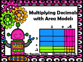 Preview of Multiplying Decimals with Area Models