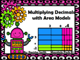 Multiplying Decimals with Area Models