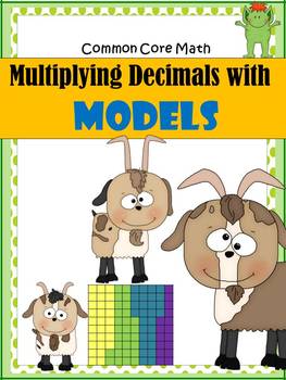 Preview of Multiplying Decimals with Models