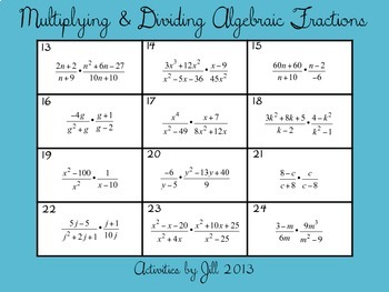 32 Multiplying Dividing Rational Expressions Worksheet - Worksheet