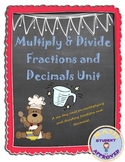 Multiplying & Dividing Fractions and Decimals Unit Plan