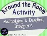 Multiplying & Dividing Integers Around the Room Activity