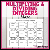 Multiplying and Dividing Integers Maze