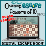 Multiplying & Dividing by Powers of 10 Digital Escape Room