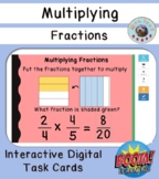 Multiplying Fraction Interactive Boom Cards