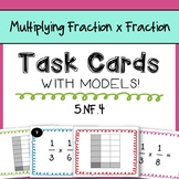 Multiplying Fraction Model Task Cards
