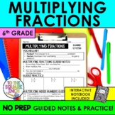 Multiplying Fractions Notes & Practice | Fraction Multipli