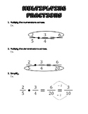 Multiplying Fractions Anchor Chart