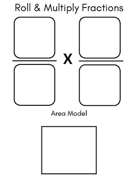 Preview of Multiplying Fractions: Area Model