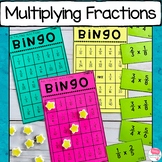 Fraction Multiplication Bingo - Multiplying Fractions by F