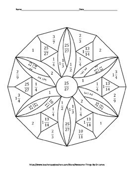 Coloring by Numbers Reveals Arithmetic Patterns in Fractions