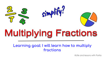 Preview of Multiplying Fractions Differentiated Bundle (Distance Learning)