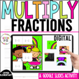 Multiplying Fractions Digital Activity