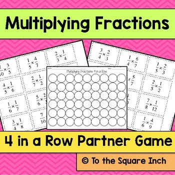 Preview of Multiplying Fractions Game