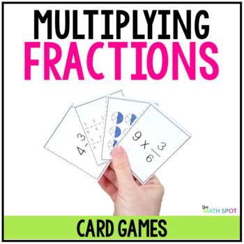 Preview of Multiplying Fractions By a Whole Number Card Games