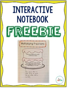 Preview of Multiplying Fractions Interactive Notes Activity