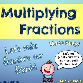 Preview of Multiplying Fractions Made Easy! (Bundled Unit)