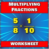 Multiplying Fractions Made Easy | Worksheet