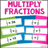 Multiplying Fractions Leveled Problems - Differentiated Ma