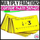 Multiplying Fractions Math Game