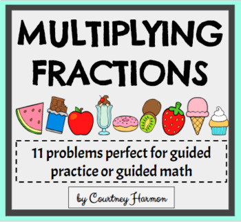 Preview of Multiplying Fractions Practice Problems
