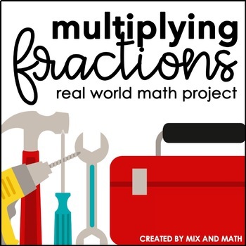 Preview of Multiplying Fractions Project
