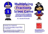Multiplying Fractions Scoot Game (CCSS Aligned)