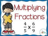 Multiplying Fractions Slides Lesson - 5th Grade Math Lesson