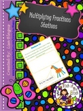 Multiplying Fractions Station Activity