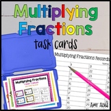 Fraction Task Cards Multiplying Fractions