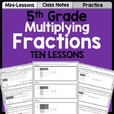 Multiplying Fractions Unit for 5th Grade | Lessons, Practi