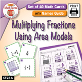 5th Grade Math Sense Game | Multiplying Fractions Using Ar