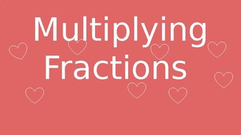Preview of Multiplying Fractions Webquest