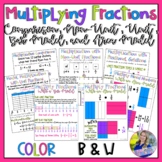 Multiplying Fractions and Mixed Numbers Sheets * Digital G