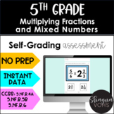 Multiplying Fractions and Mixed Numbers for Google Forms™